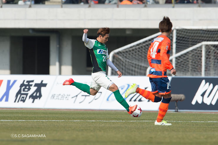 左足に磨きをかけゴールを演出！　SC相模原DF麦倉捺木選手はチームの成長株